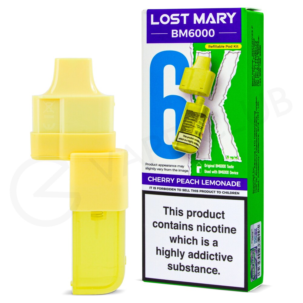 lost marry 6000 Cherry Peach Lemonade