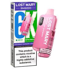 lost marry 6000 Strawberry raspberry cherry ice