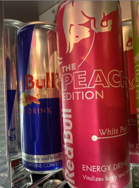 Redbull white peach