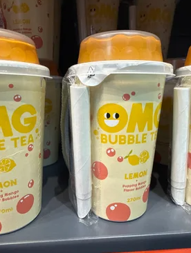 OMG bubble tea lemon